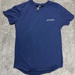 Men’s Alphalete blue short sleeve T-shirt L